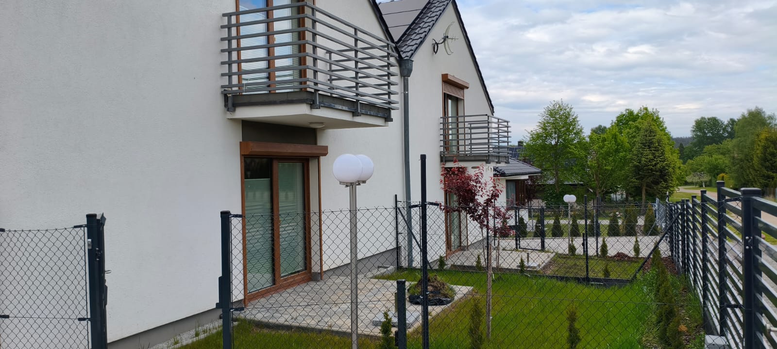 Apartament B – widok z balkonem
